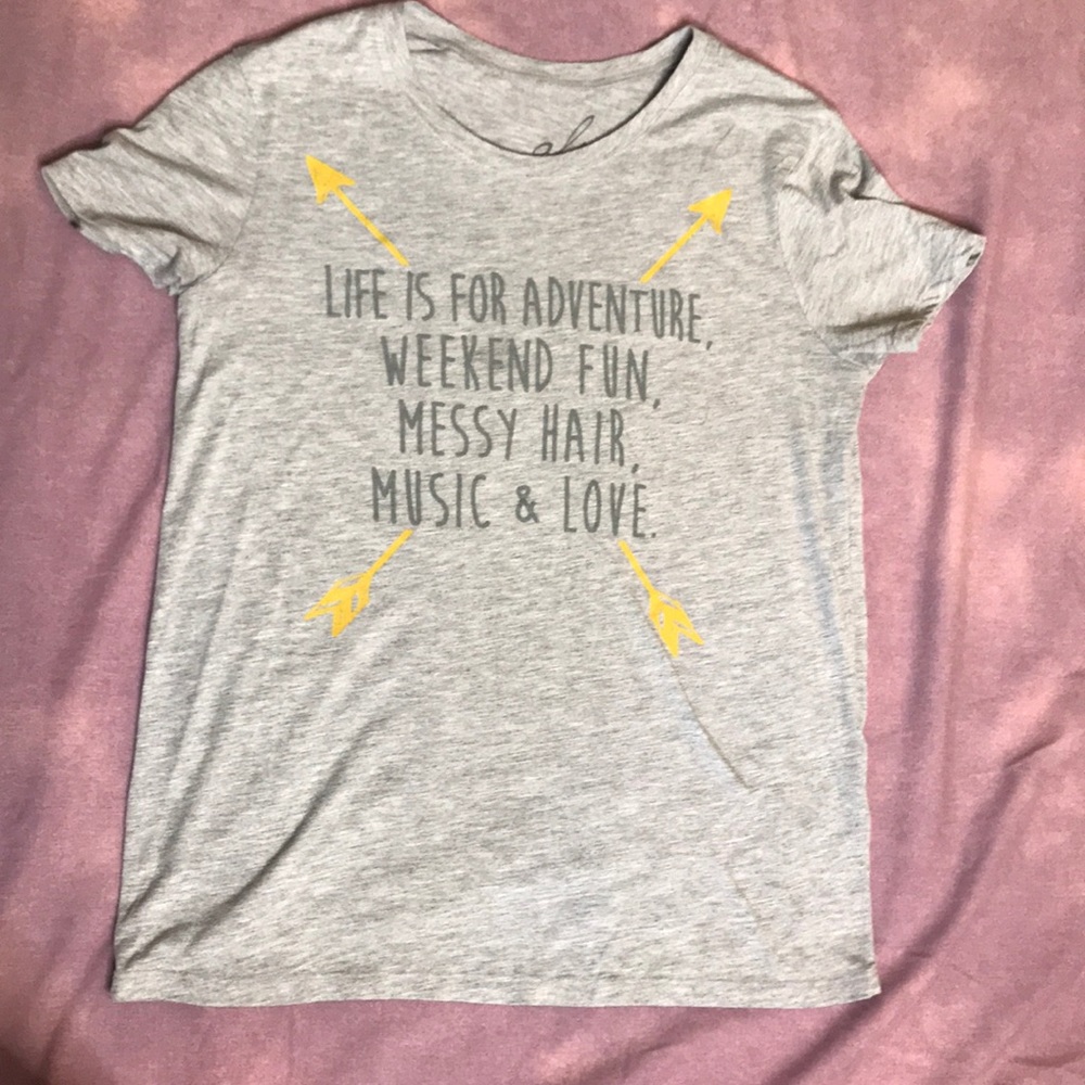 Graphic soft tee